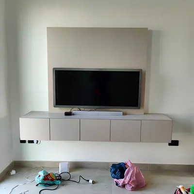 Sleek Modern TV Unit with Storage - Perfect for Your Living Room!