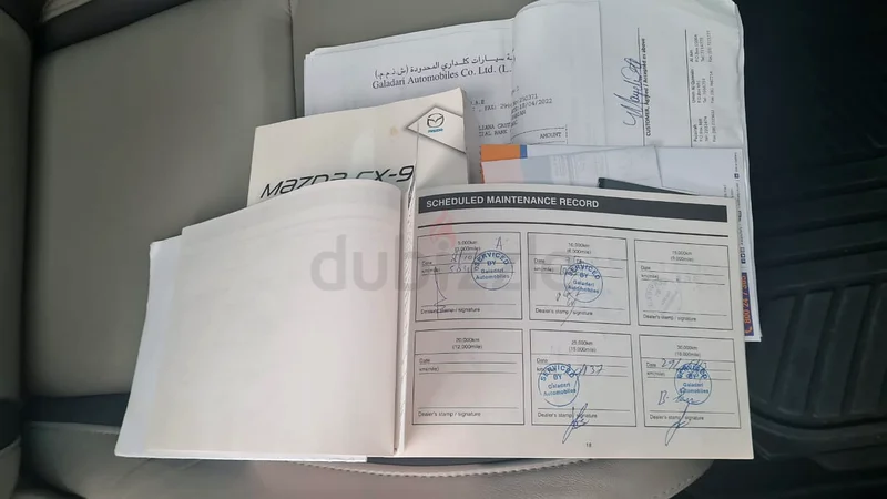 مازدا سي اكس-9 2011  
تملكها مدرّسة  
نظام سقف زجاجي  
مقاعد جلدية  
كاميرا خلفية  
الخليج، منطقة مجلس التعاون الخليجي  
شركة غلاذري مازدا  
عداد قليل63127775964419114