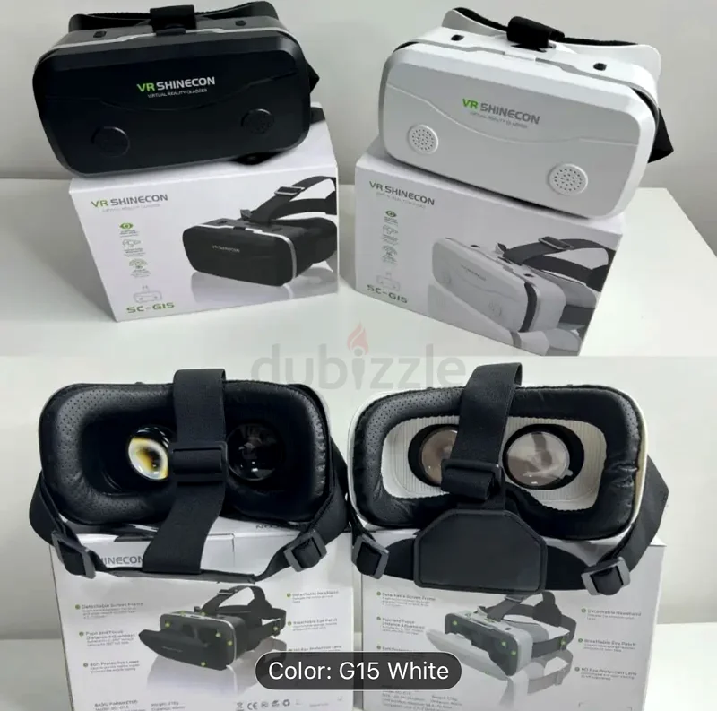 نظارات شاينكون G15 ثلاثية الأبعاد للواقع الافتراضي63261271134210111