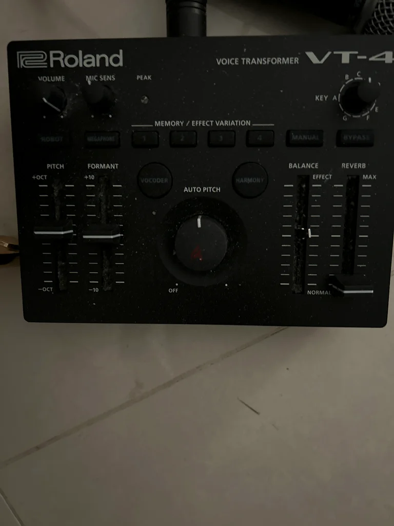 RARE AND OUT OF STOCK EVERYWHERE Roland VT-4 Voice Transformer - Elevate Your Sound!63233646046721119