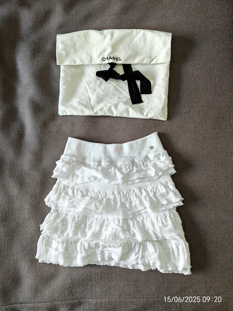 Brand New Original Chanel White Skirt632385861836811124