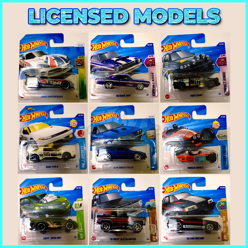 HOT WHEELS 2025 Collection63226274377859114