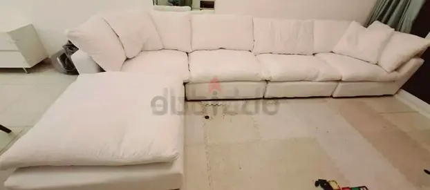 perfect conditon The Loom Collection Feather 🪶 filled Sofa