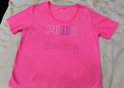 Vibrant Puma Pink T-Shirt - Perfect for Active Days!