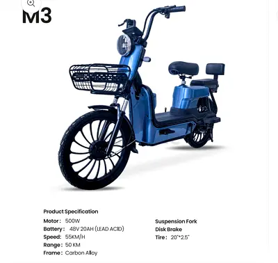 Wind Horse M3 Electric Bike - 1 Year Warranty