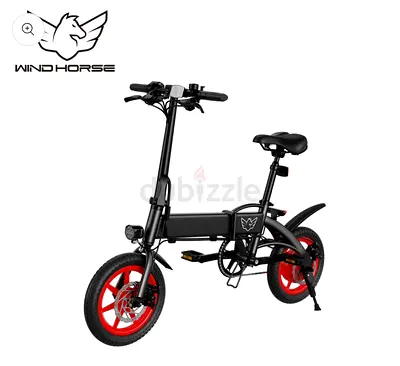 Wind Horse Folding Electric Bike, C19 - 1 Year Warranty