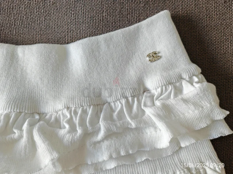 Brand New Original Chanel White Skirt63238586183681111