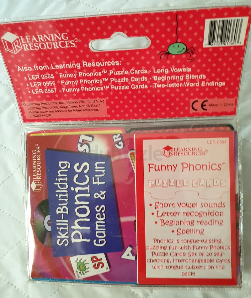 Engaging Short Vowel Puzzle Cards for Kids, Brand New63226786376322111