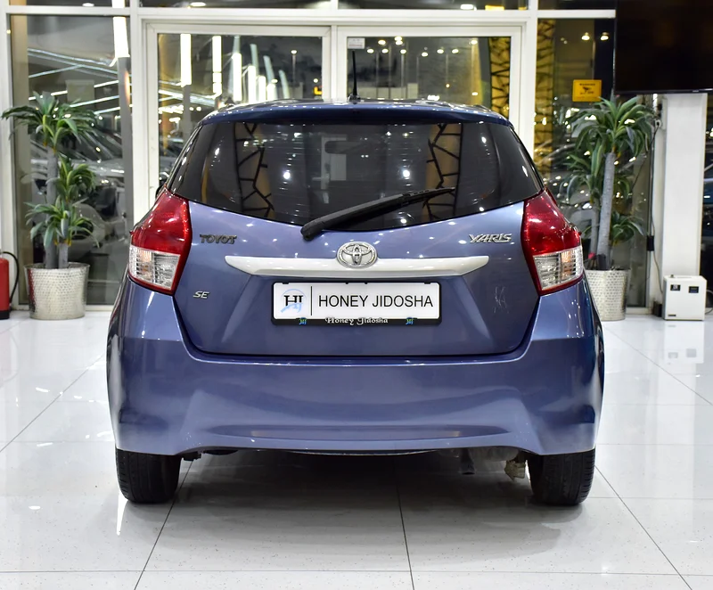 EXCELLENT DEAL for our Toyota Yaris SE ( 2015 Model ) in Blue Color GCC Specs63147688218114114