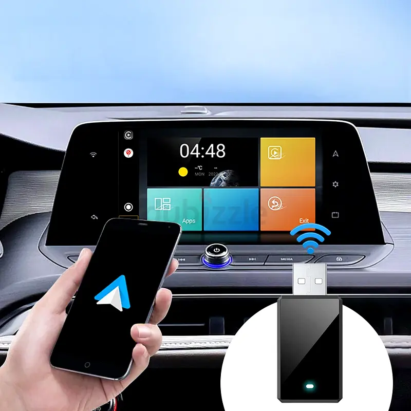 Wired To Wireless Carplay Android Auto AI Box USB Plug63261827145857113