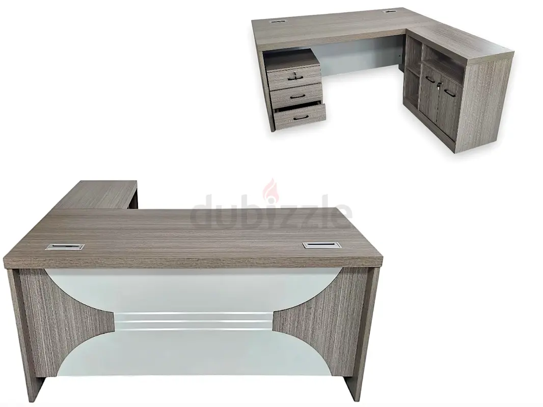 L shape manager table