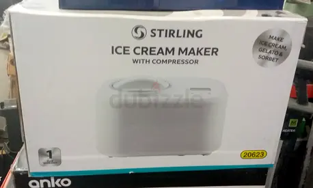 Stirling ice cream maker