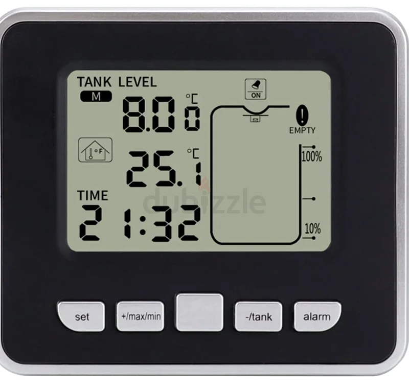 Water level indicator Wireless Ultrasonic Water Tank Liquid Level Meter Temperature Sensor63263517380353112