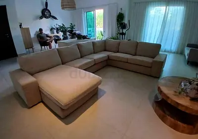 Selling In Perfect Condition ikea kivik Ushape sofa beige
