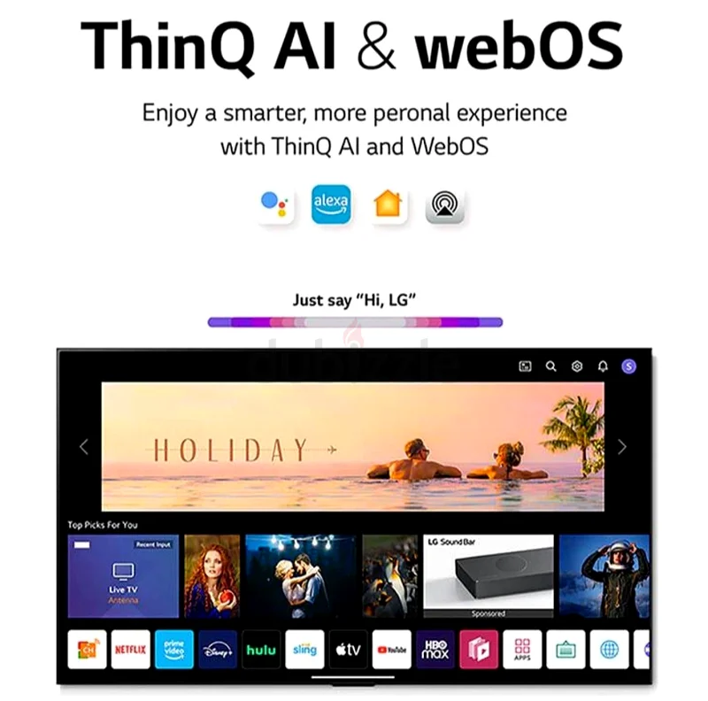 تلفزيون إل جي الذكي بحجم 50 بوصة - دقة 4K - ضمان سنة واحدة63265095344259114