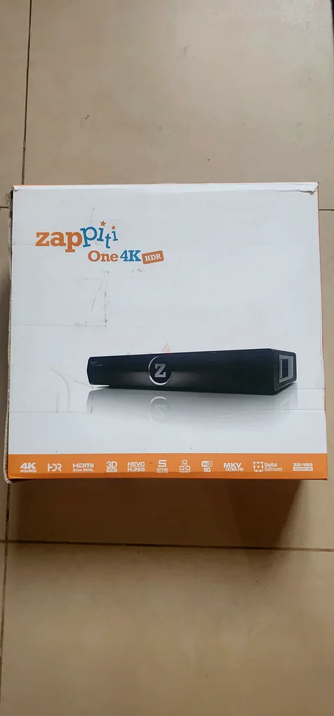 Zappiti One 4K Media Player - Unleash Your Movie Experience!63261810352001110