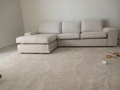 Ikea kivik L shape sofa Beige like a brand new