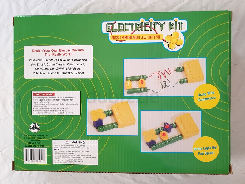 Exciting Electricity Kit - Make Learning Fun! Brand New63226786362625111