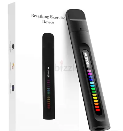 Breathing Exercise Device, Breathing Lung Recovery Exerciser, Compact Guided Portable Breathing