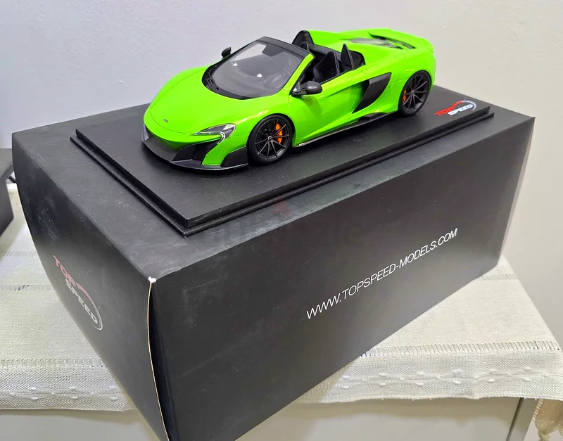1/18 Top Speed Model Limited Edition McLaren 675LT Model Car - A Collectible Classic632233518320671117
