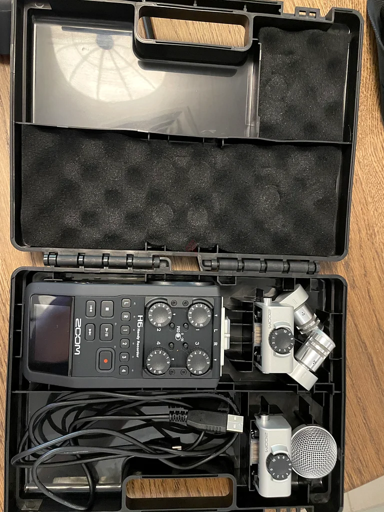 جهاز تسجيل صوتي محمول ZOOM H6  
إكسسوارات63234609923715114