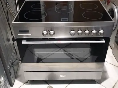 Whirlpool 90 X 60 cm, 5 Burners Ceramic cooker Catalytic walls inside oven, Grey FREE DELIVERY+WARRA