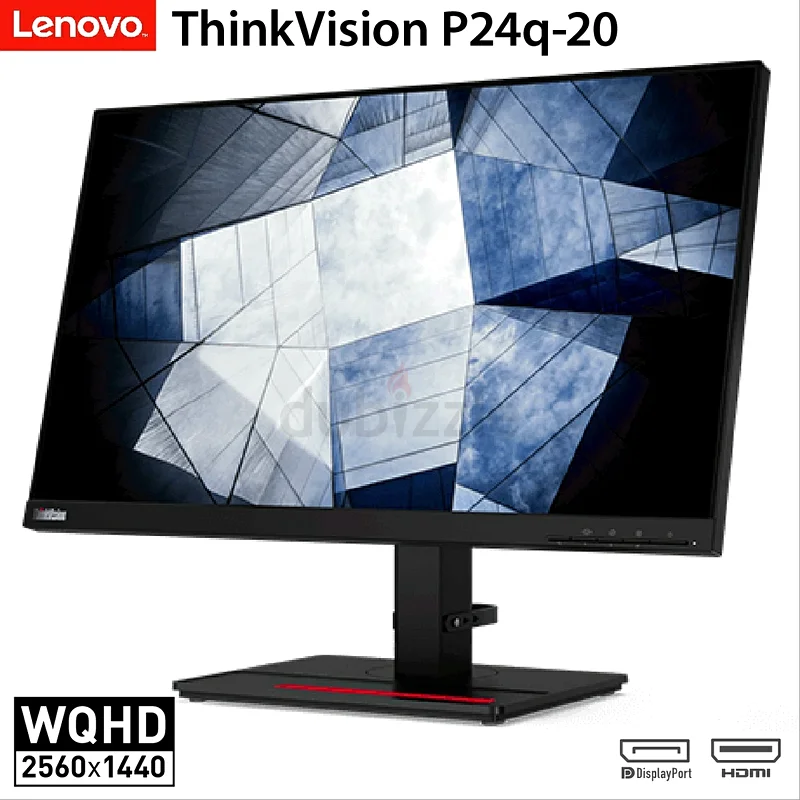 خاصة جدًا • لينوفو ثينك فيجن 24 بوصة • دقة QHD 2560×1440 • بدون إطار • شاشة LED IPS قابلة للتعديل في الارتفاع63262932511746111