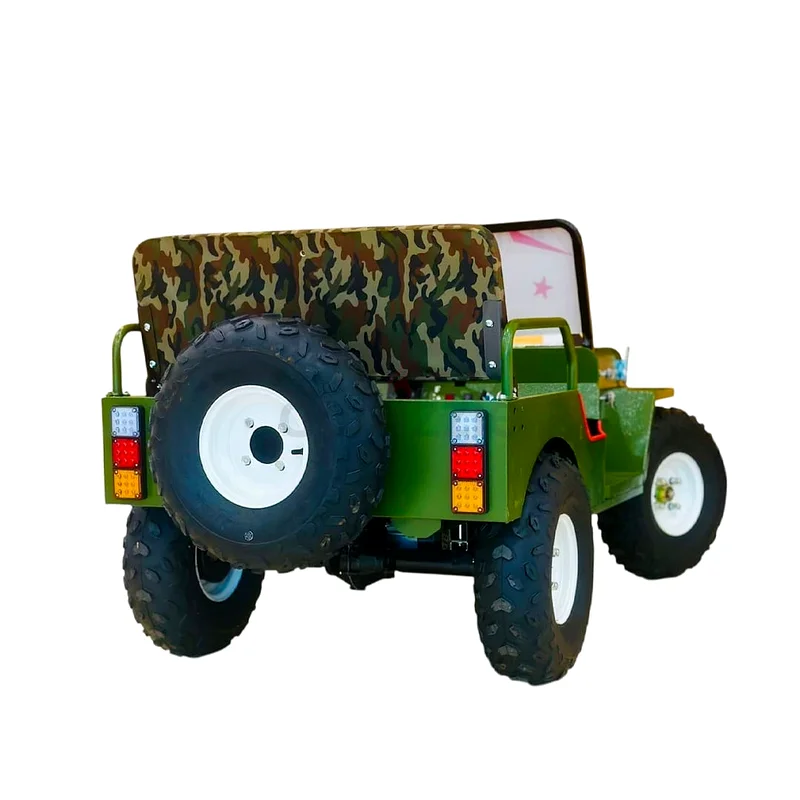 Mini jeep 48 v Electric PowerMachine 1500 watts with off road tyres63227281133826111