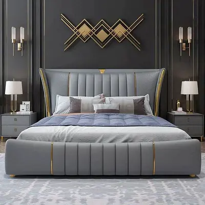 Stylish Luxury  Bed with Elegant Design for sale