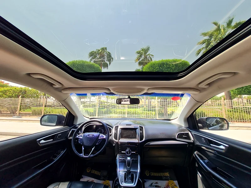 FORD EDGE TITANIUM 2016 GCC, FULL SERVICE HISTORY IN AL TAYER, PRISTINE CONDITION, 2 KEYS63167558590211112