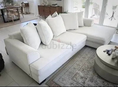 the one kingston L shape sofa beige