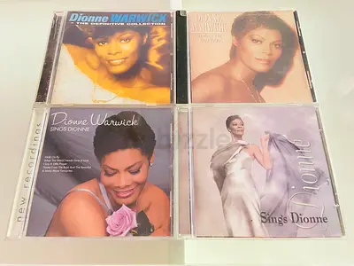 4 Dionne Warwick Music CD’s