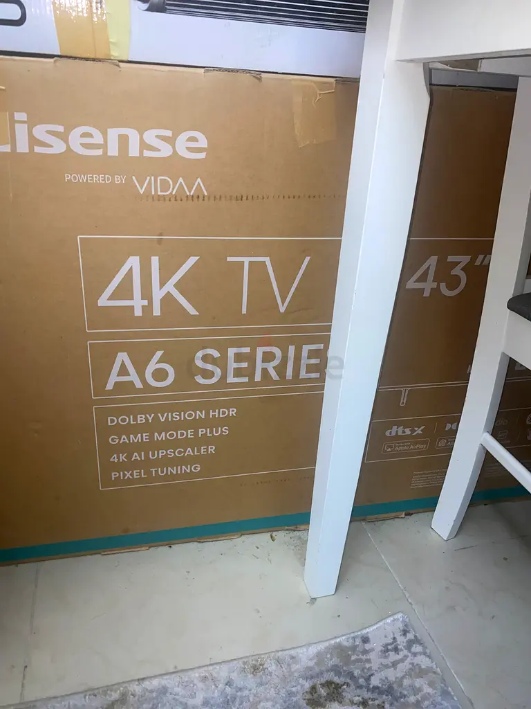 Upgrade Your Entertainment with Hisense 43 4K TV - A6 Series!