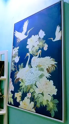 Gorgeous canvas frame decor