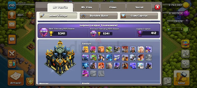 Ultimate Clash of Clans Account - High-Level Base Ready for Battle!63175732371842113