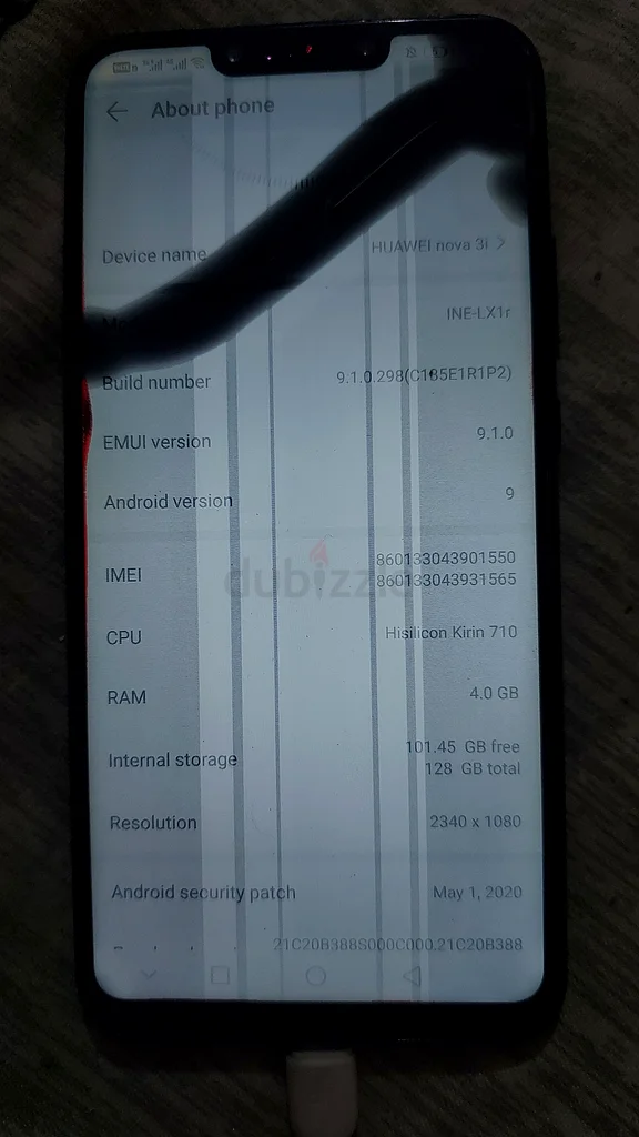 Huawei Nova 3i63216357706499112