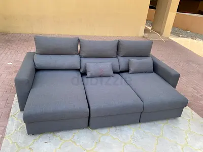 Ikea eskilstuna L shape sofa bed