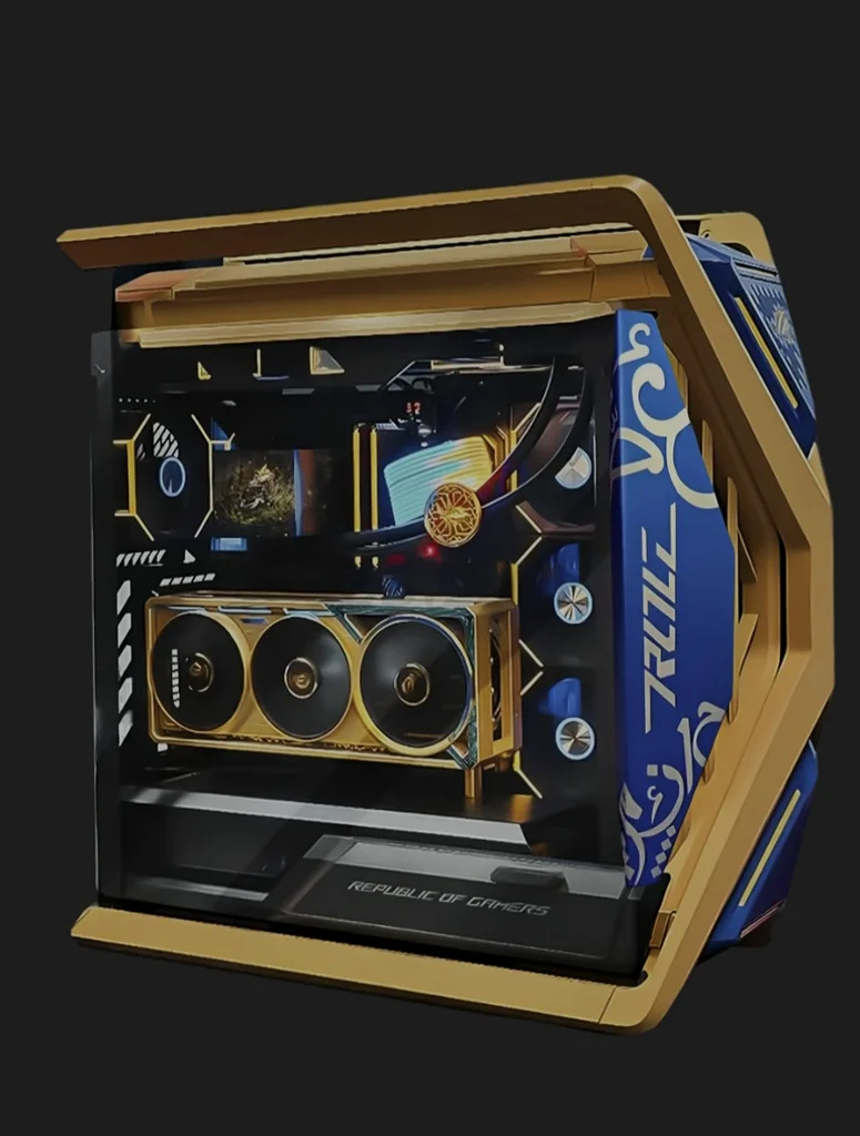 GPU + CASE ....Unleash the Power: ROG Astral GeForce RTX 5090 Dhahab Edition632629323252501118