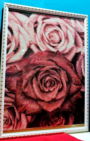 Beautiful diamond art decor