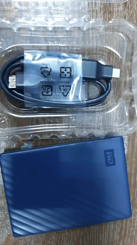 Western Digital Hard Drive My Passport For Mac Portable (WDBA2D0020BBL-WESN) 2TB Midnight Blue63258146540419113
