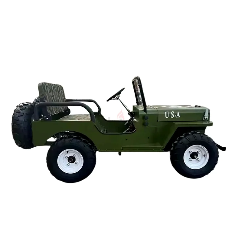 Mini jeep 48 v Electric PowerMachine 1500 watts with off road tyres63227281133826112