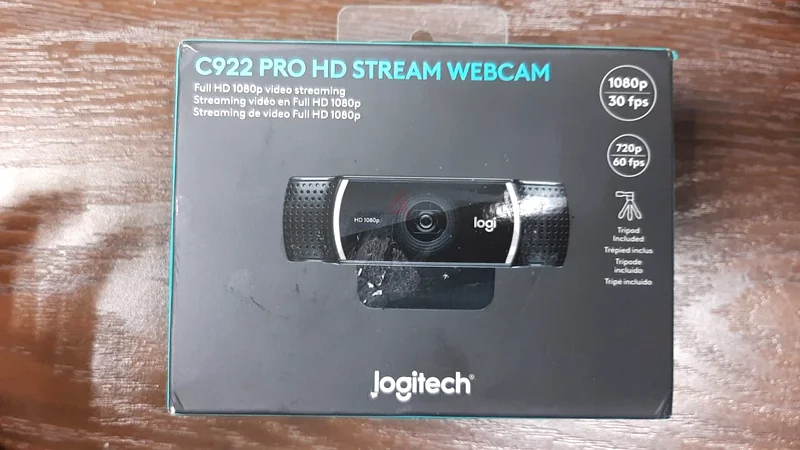Logitech Webcam C922 Pro HD 960-001087 Black63256597260547111