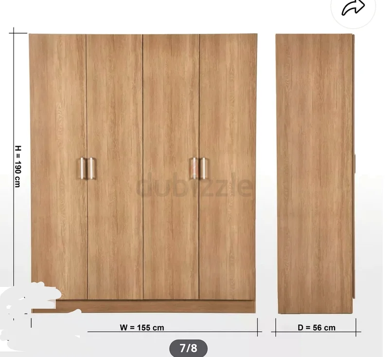 Stylish and Spacious Wardrobe for Sale!63179388193283112