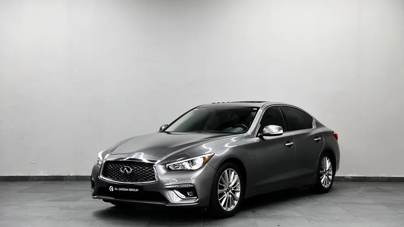 GCC | Infiniti Q50 | 1,350 AED Monthly | Free Insurance + Registration | V6 3.0L Ref#M48001863222807854211112