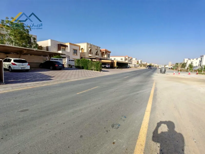 Modern villa for sale in the best locations in Ajman - including water, electricity and air conditioning - freehold, very large setback63869605667715111