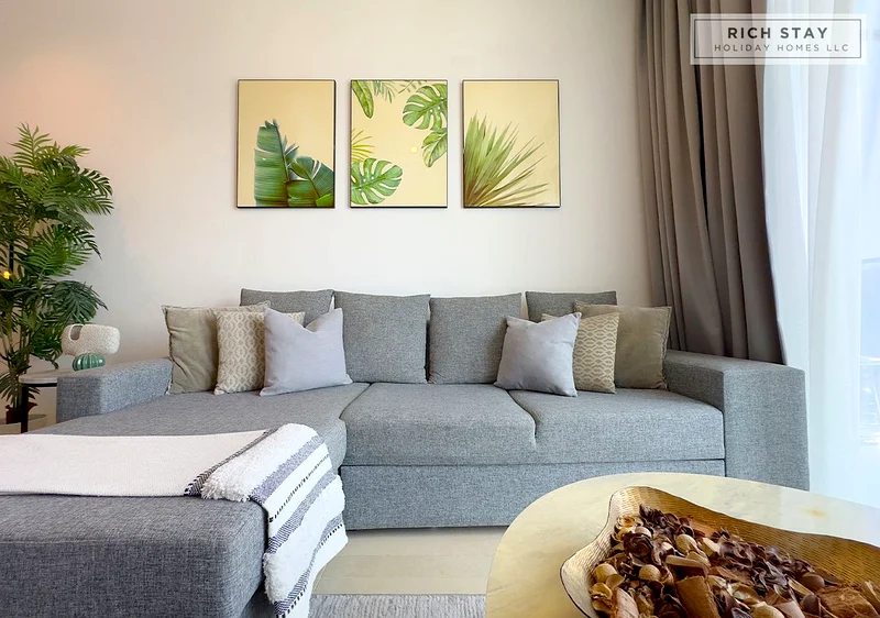 Panoramic Marina Views at Marina Gate | 1BR | Fully Furnished | Dubai Marina63817358598274112