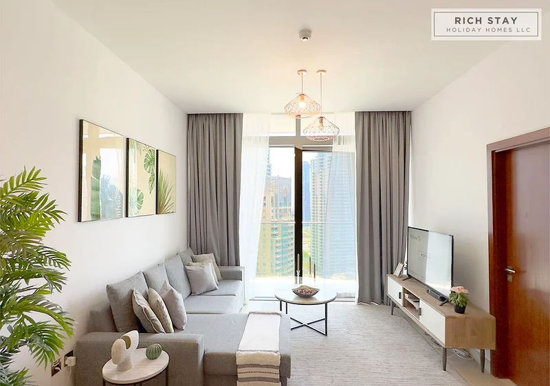 Panoramic Marina Views at Marina Gate | 1BR | Fully Furnished | Dubai Marina63817358598274113