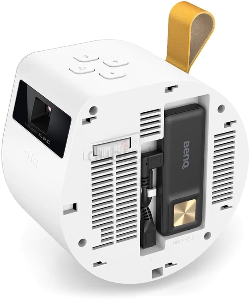 BenQ GV11 Smart Mini Projector, 200 ANSI Lumens, Android TV, Bluetooth Speaker, Portable Home Cinema63264089530883112