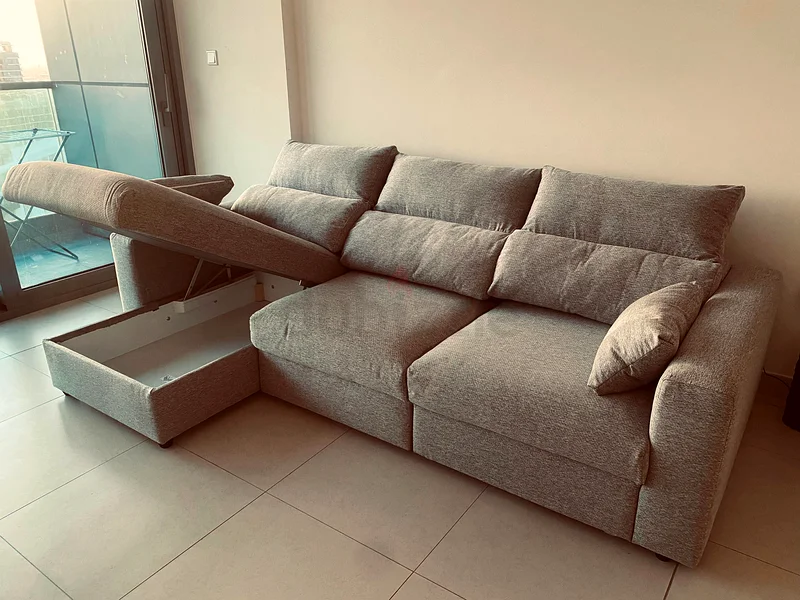 5_month old ikea sofa bed esklstuna lshape dubizzle