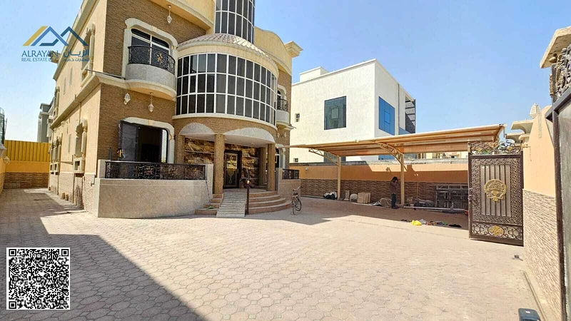 For sale in Al Muwaihat, 7 luxuriously designed rooms, including electricity, water, and air conditioning, directly from the owner.63871293336577110